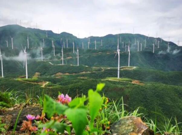 我國南方最大高山風電場群投運