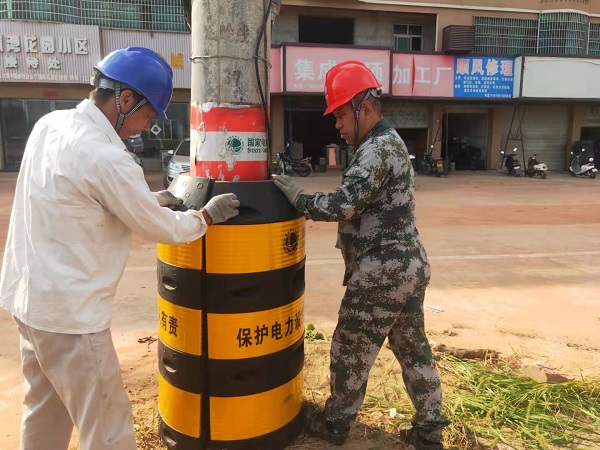 國(guó)網(wǎng)撫州市南豐縣供電公司：電桿換“神鎧”打造和諧安全用電