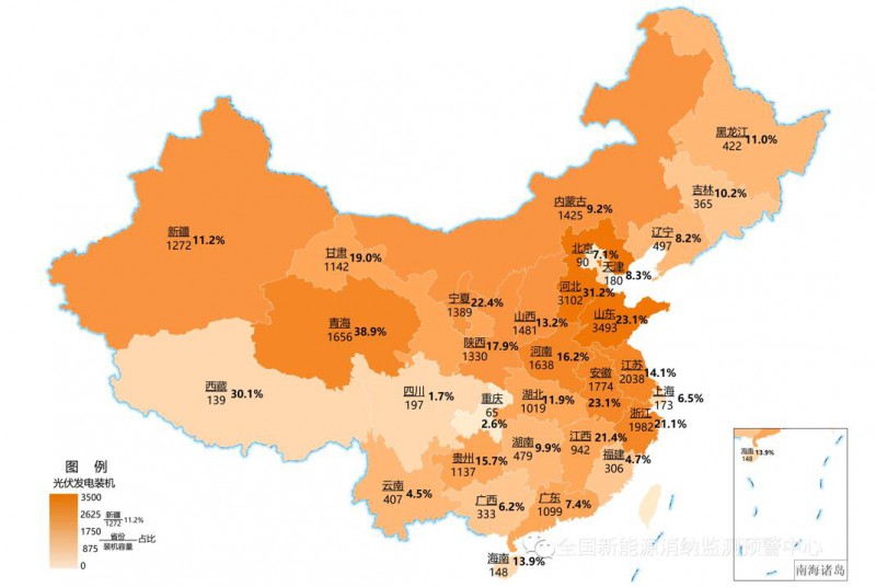 國家能源局：2022年一季度光伏新增裝機1321萬千瓦，同比增長138%！